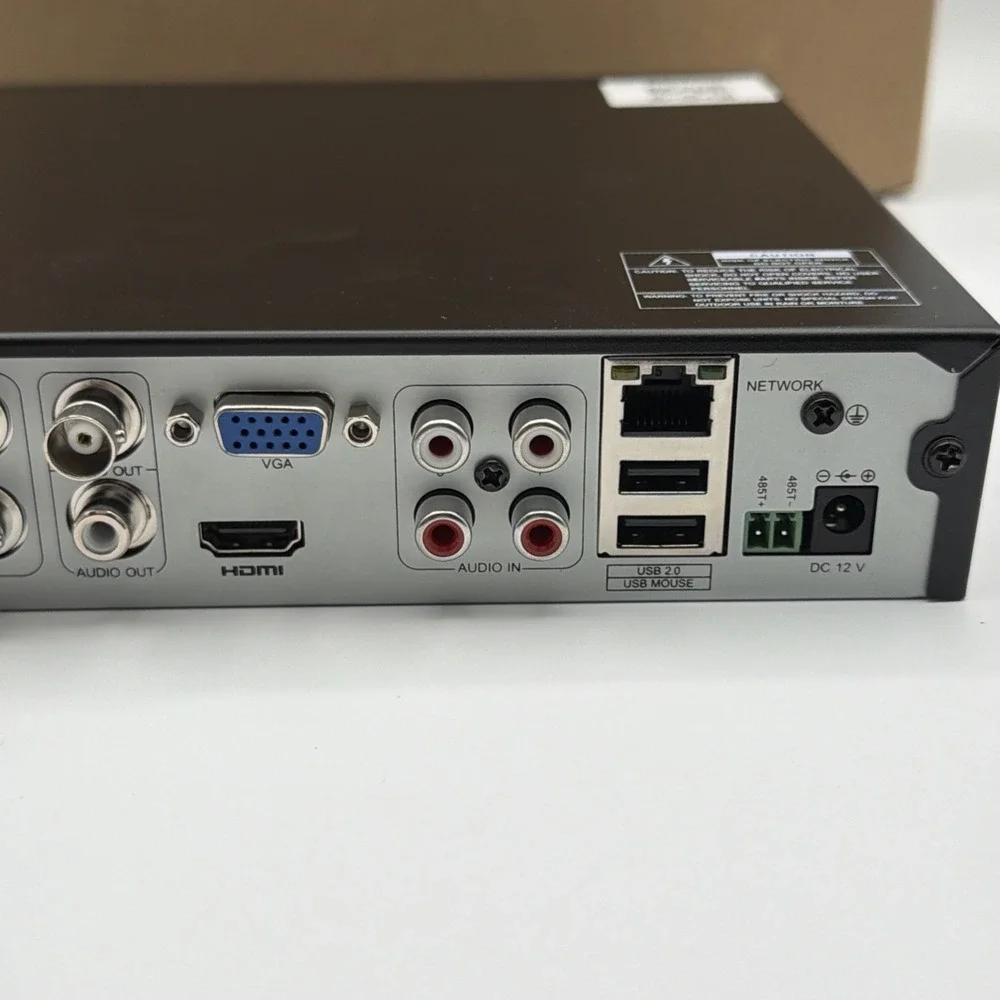 ZOSI ZR08ZM 8-Channel CCTV Digital Video Recorder DVR H.264 720p 0TB Black